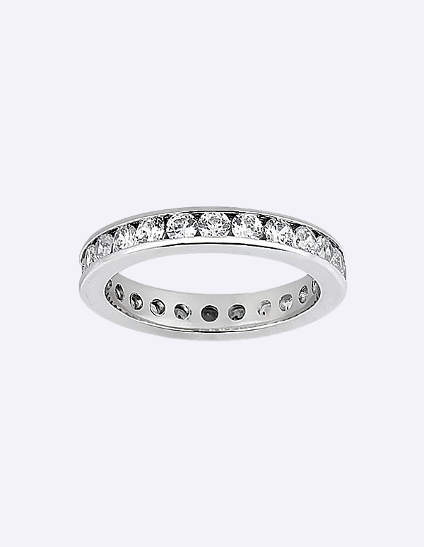 Eternity Round Wedding Bands